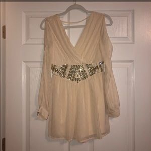 Embellished romper